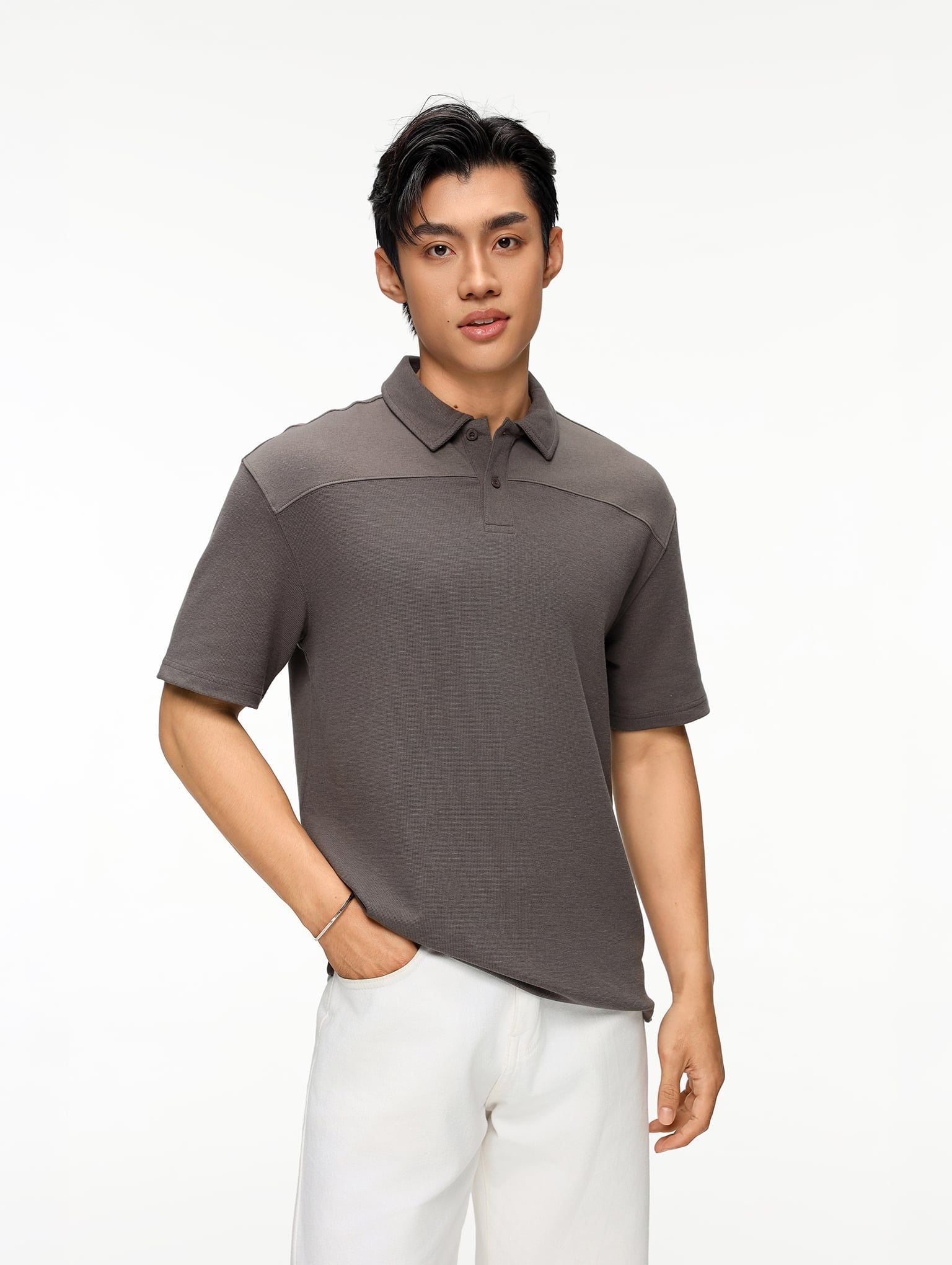  Áo Polo Nam Jersey Rã Đô MPO 1082 