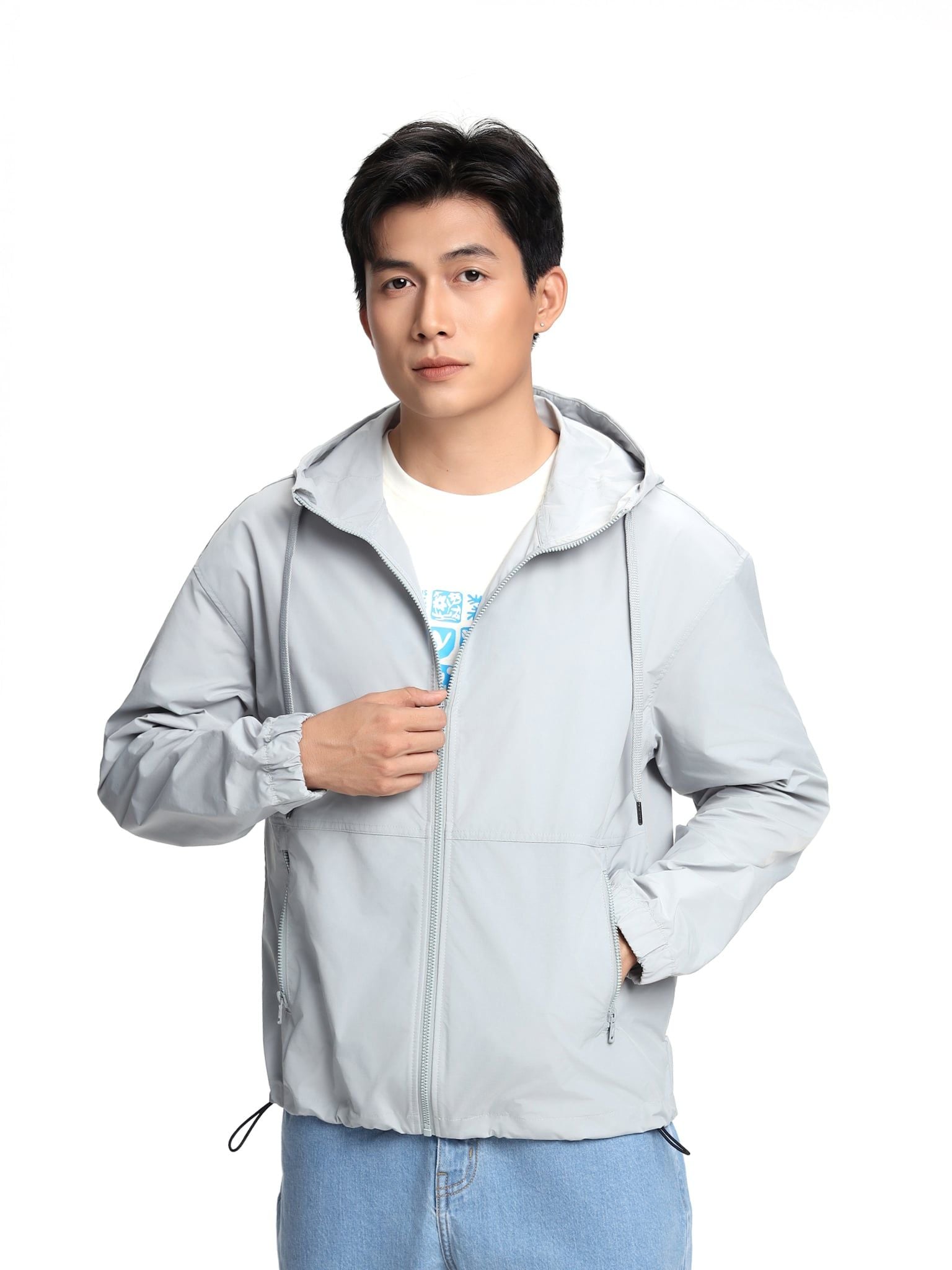  Áo Khoác Dù Nam Relax Cold Yarn FW25 MOP 1094 