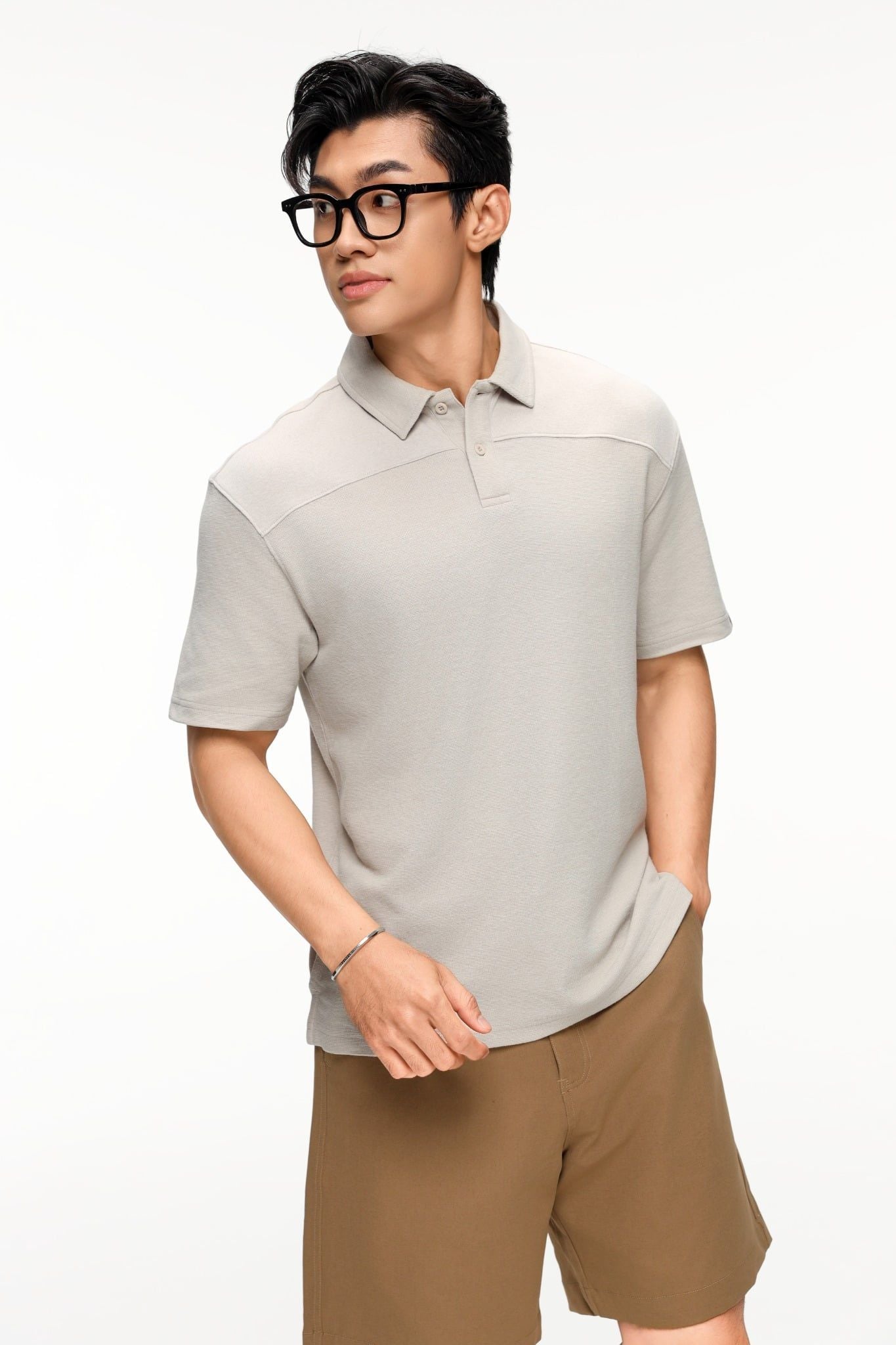  Áo Polo Nam Jersey Rã Đô MPO 1082 