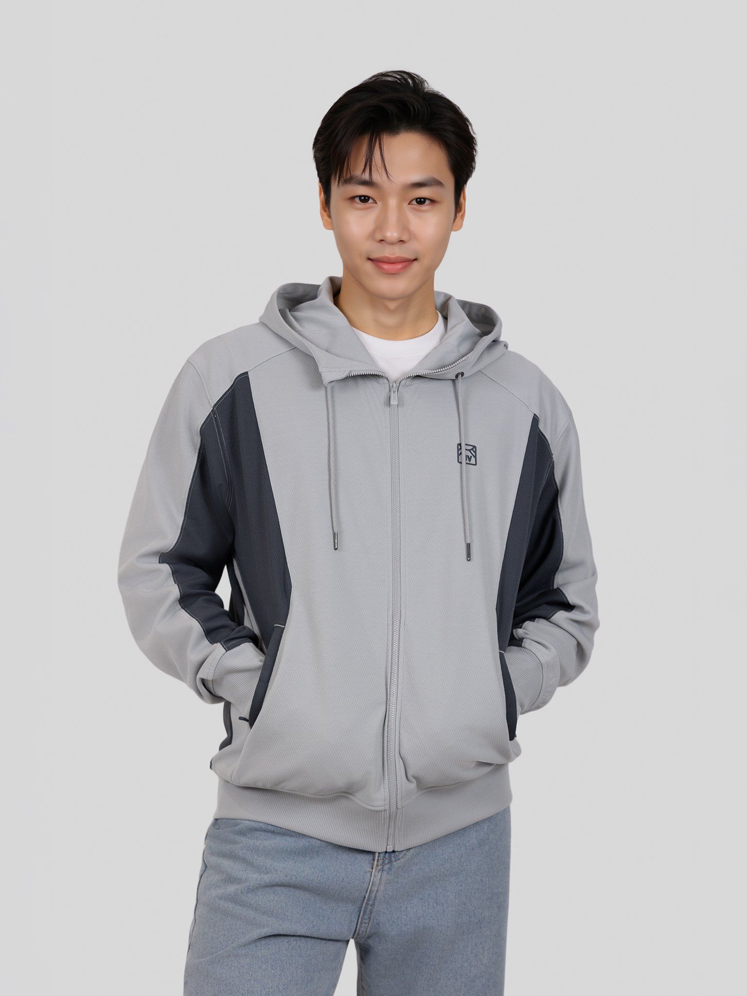  Áo Khoác Nam Anti UV Phối Màu Ver2 MOK 1075 