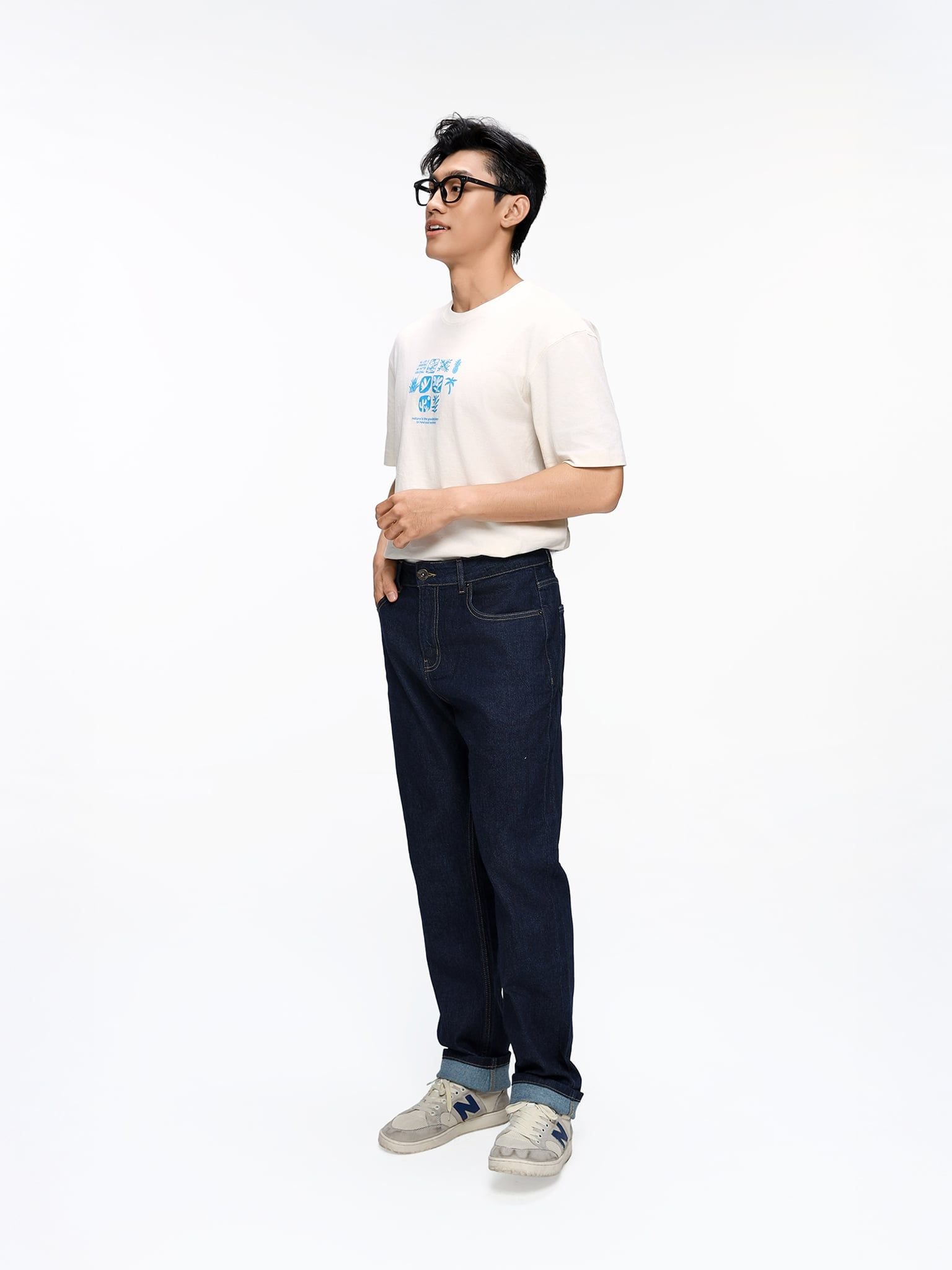  Quần Jean Dài Nam Signature Regular MJE 1032 