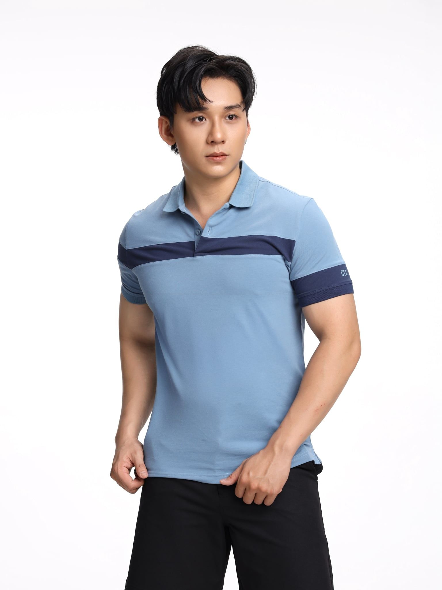  Áo Polo Nam Signature Contrast MPO 1085 