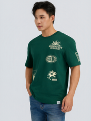 Áo Thun Nam Relax Palf Green Ex MTS 1512
