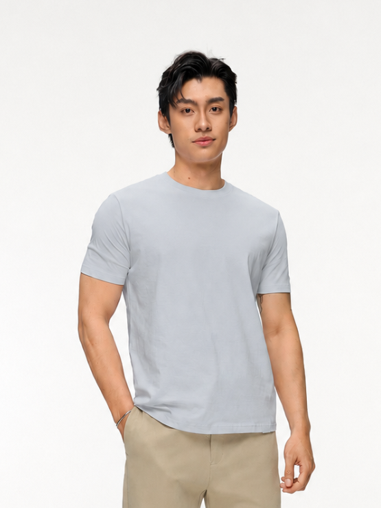  Áo Thun Nam Cổ Tròn Slim Basic MTS 1526 
