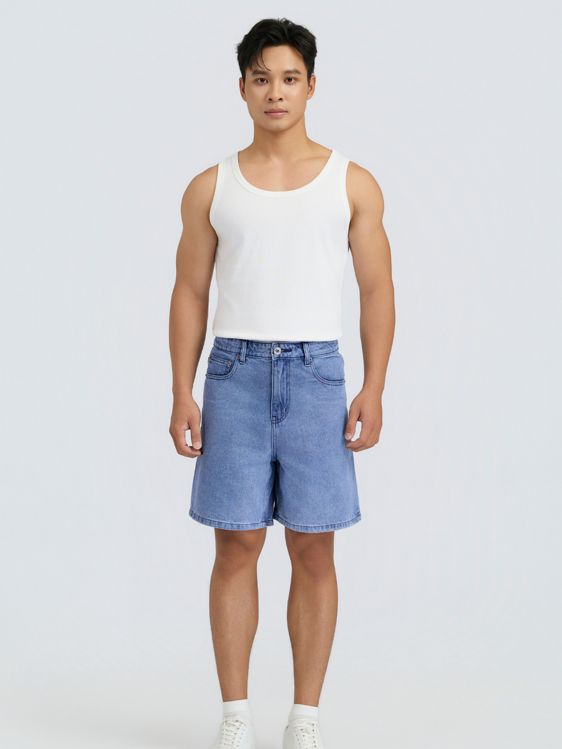  Quần Short Nam Jeans Straight SS26 MSR 1060 