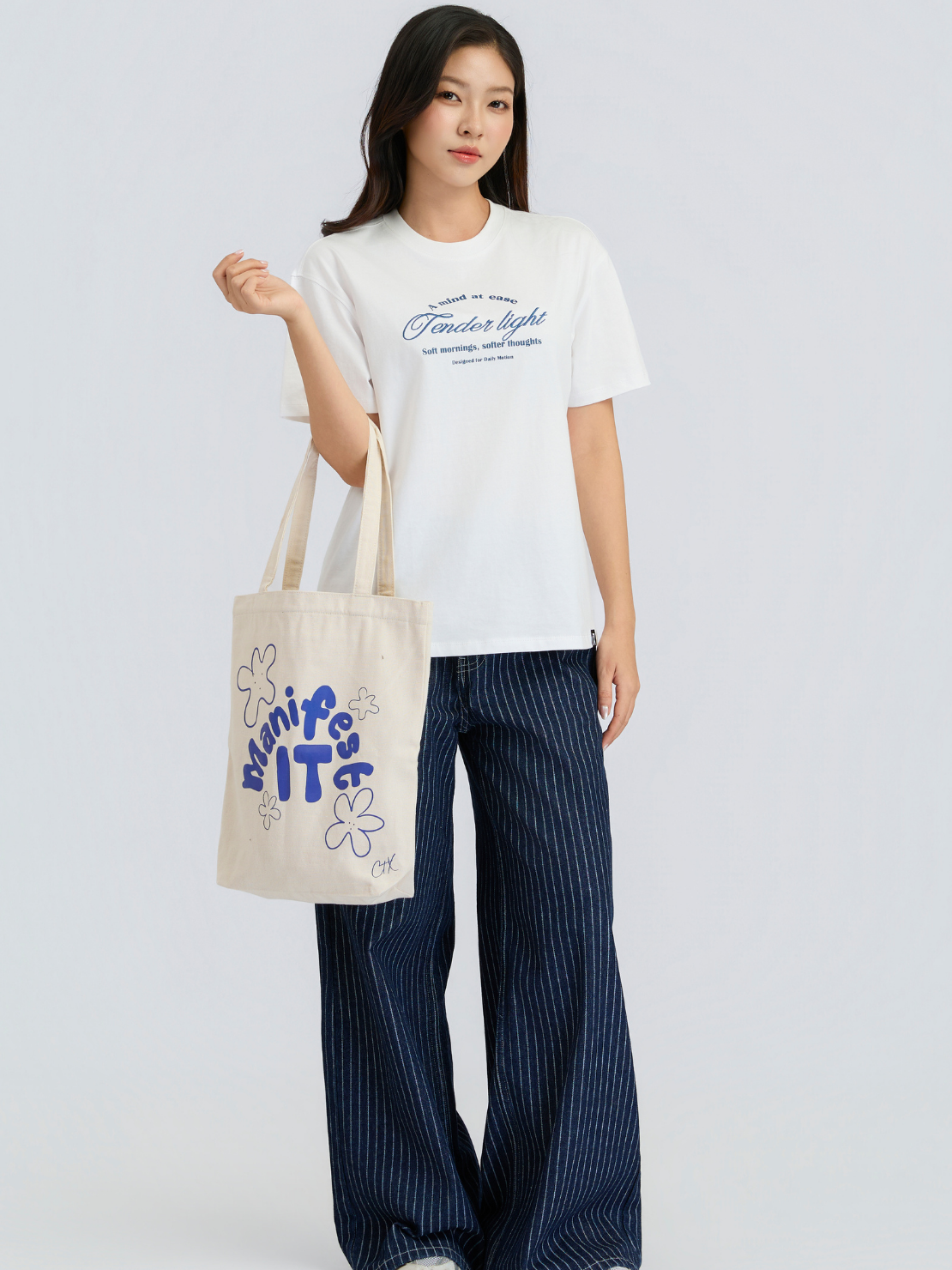  Túi Tote Canvas Mainifest Ss26 MBA 1055 