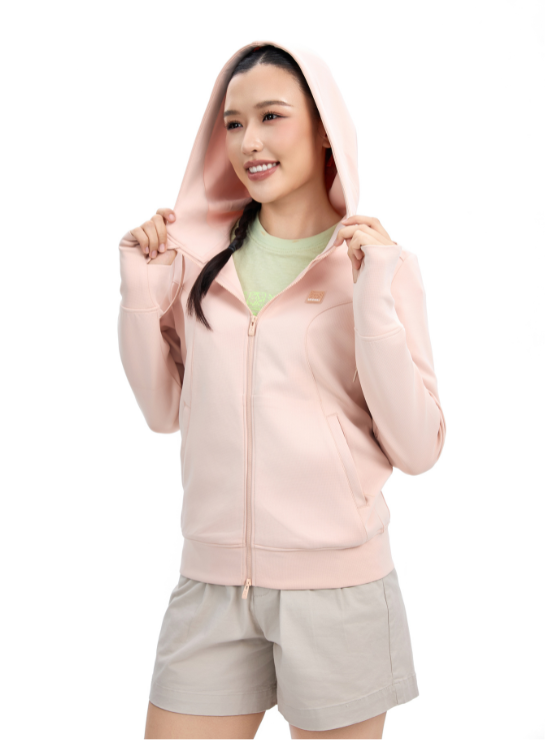  Áo Khoác Thun Nữ Interlock UV WOK 2073 