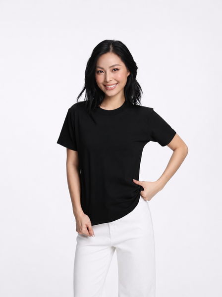  Áo Thun Nữ Cổ Tròn Slim Basic WTS 2526 