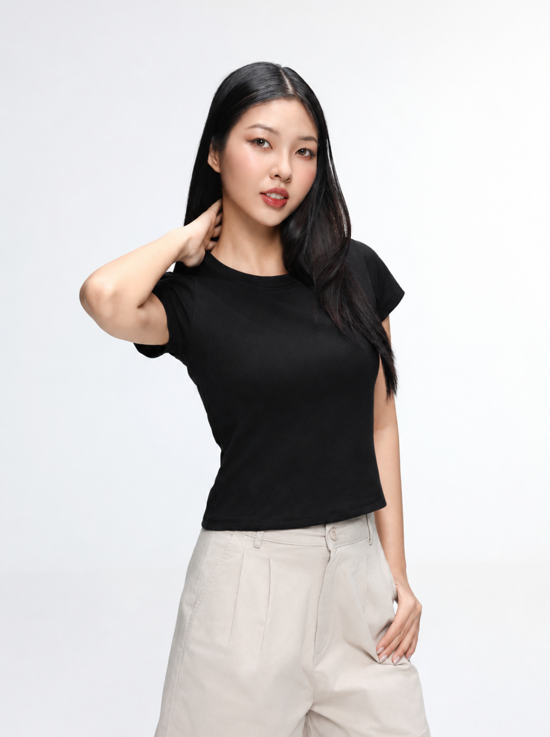  Áo Thun Nữ Rib Daily SS26 WTS 2521 