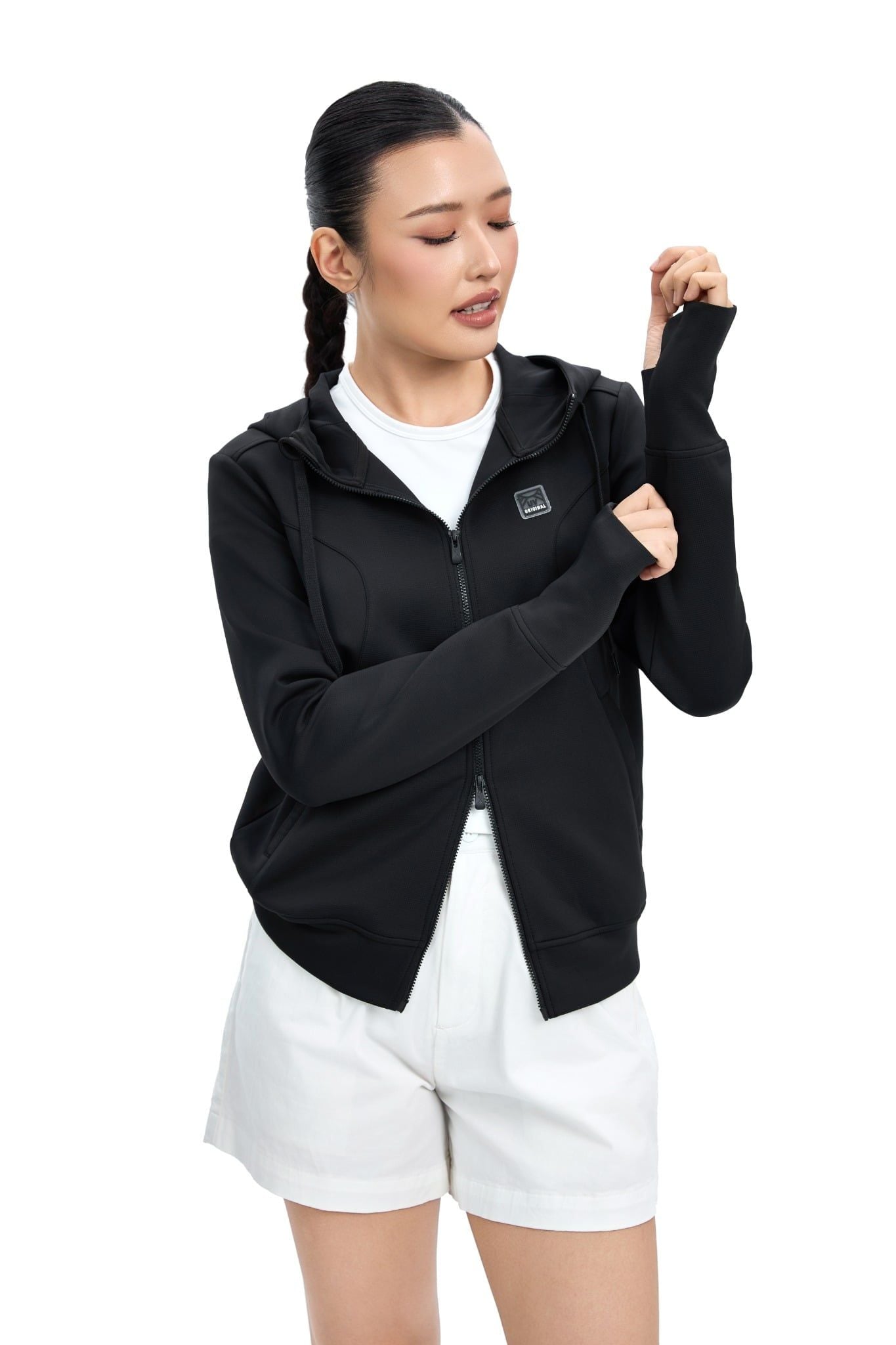  Áo Khoác Thun Nữ Interlock UV WOK 2073 