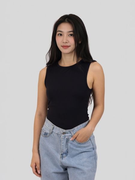  Áo Thun Nữ Tanktop Boxy Double Face WTS 2462 