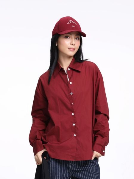  Áo Sơ Mi Nữ Liberty Oxford Oversize WBL 2030 
