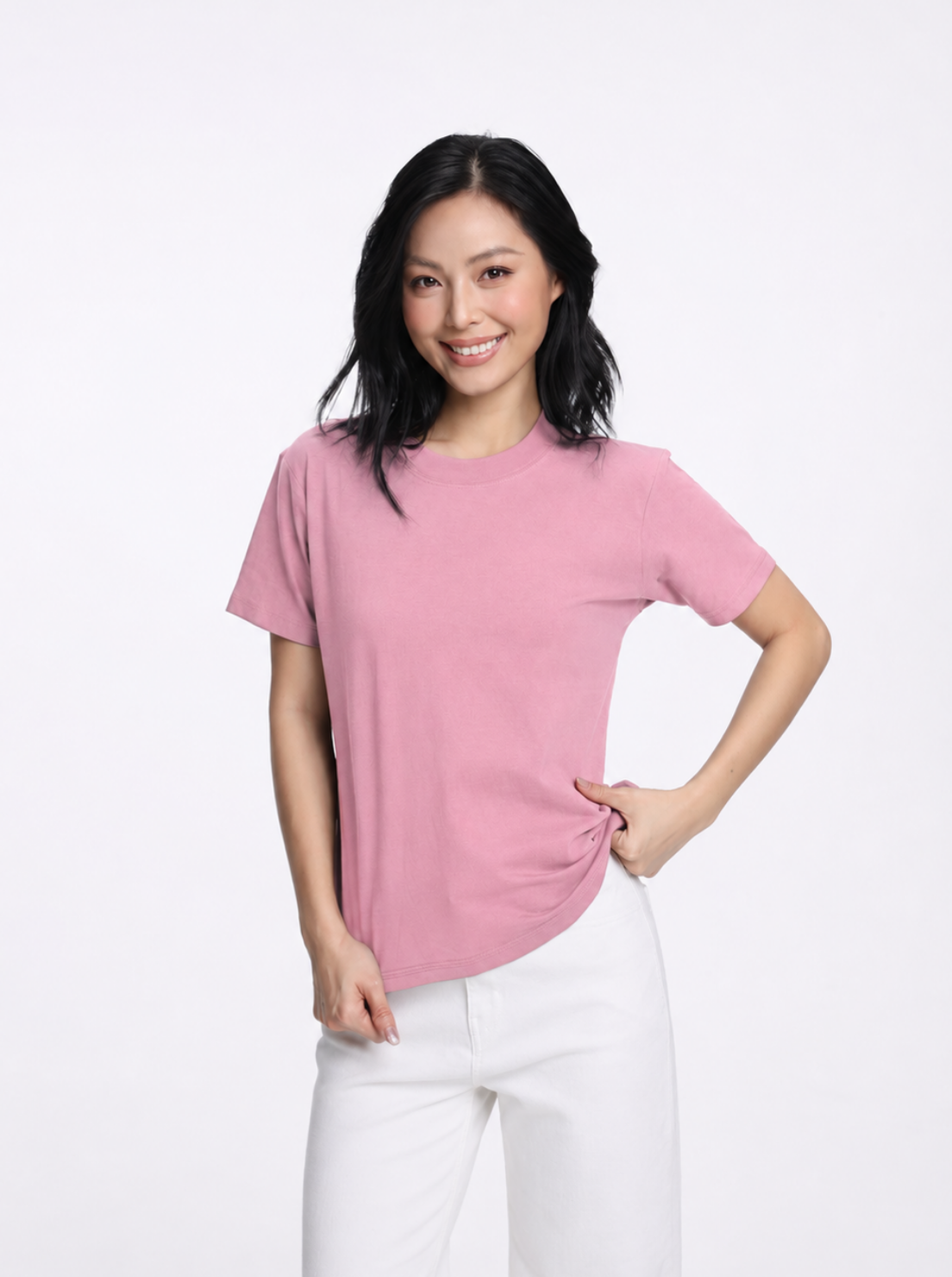  Áo Thun Nữ Cổ Tròn Slim Basic WTS 2526 