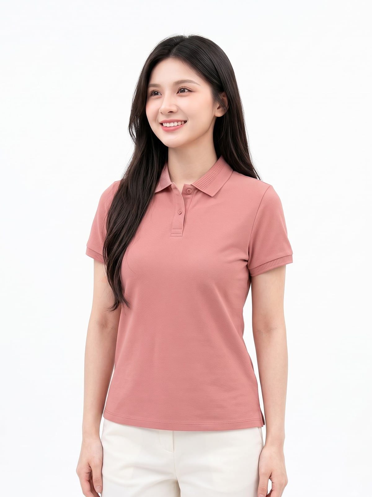  Áo Polo Nữ Basic Thêu Logo CTX WPO 2065 