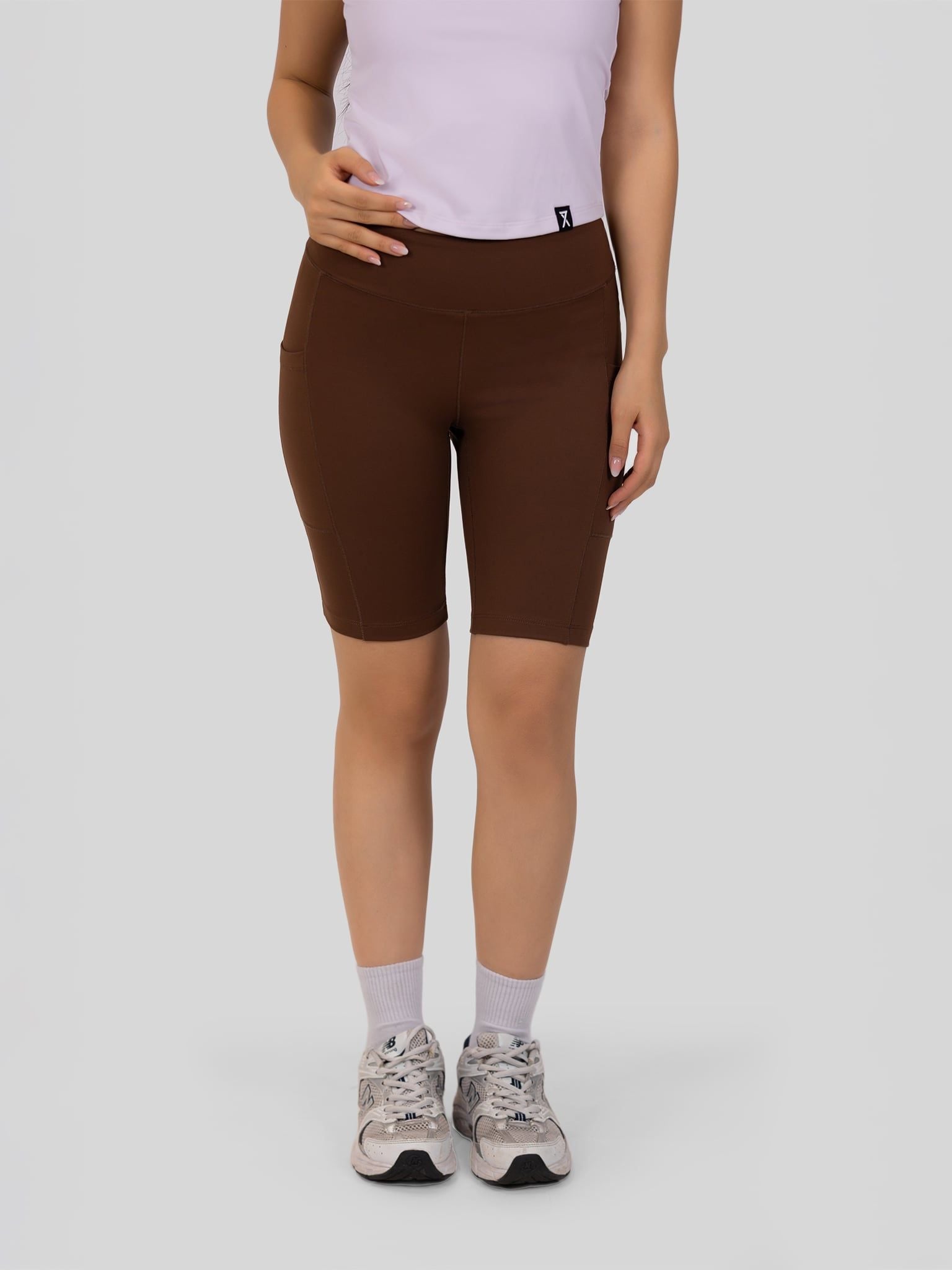  Quần Short Biker Nữ Double Face FW25 WSR 2051 