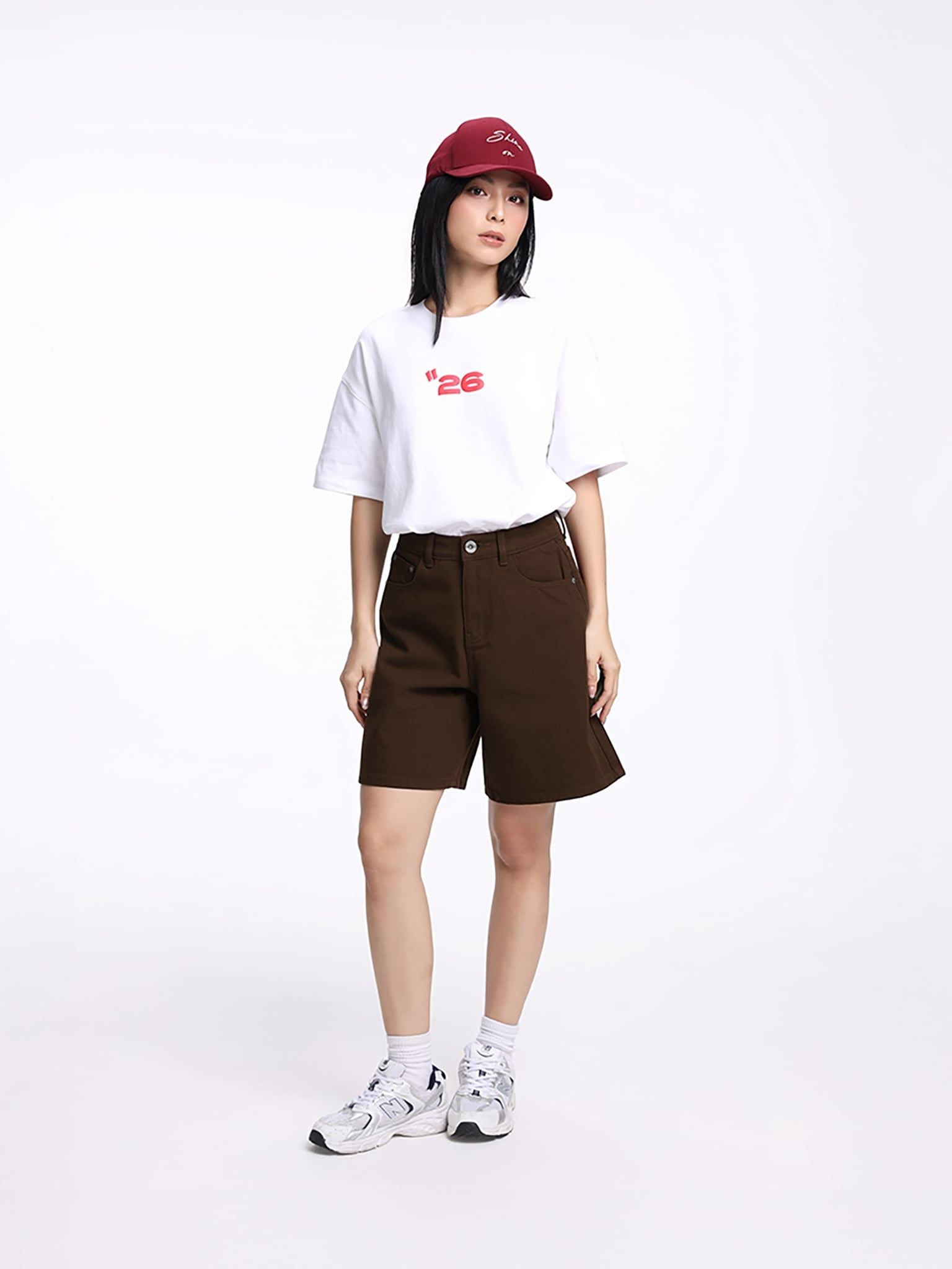  Quần Short Nữ Urban Bermuda Khaki WSR 2056 