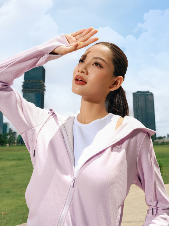  Áo Khoác Nữ Anti UV Original WOK 2064 