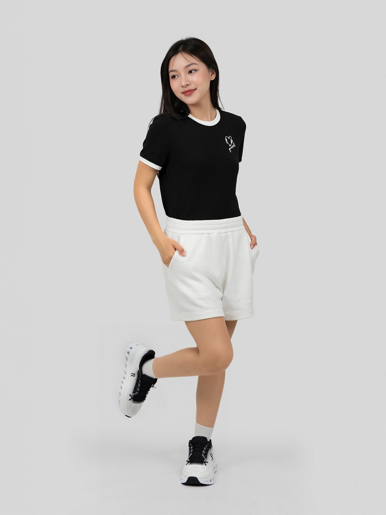  Quần Short Nữ French Terry Original WSR 2050 
