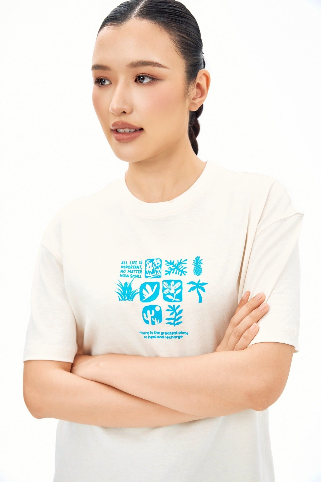  Áo Thun Nữ Pineapple Liber Eco WTS 2475 