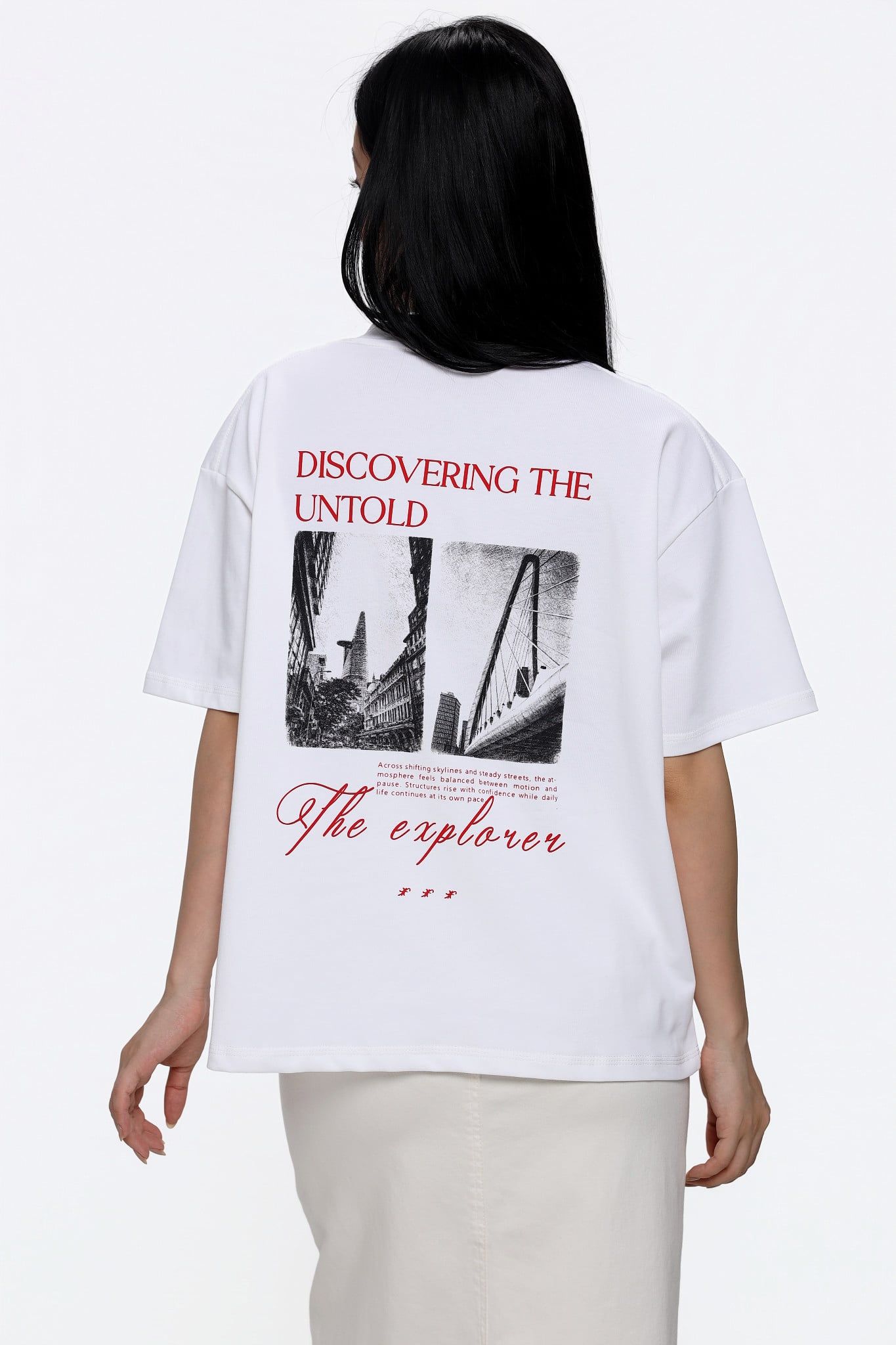  Áo Thun Nữ Discovering The Untold WTS 2533 