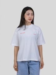 Áo Thun Nữ Relax Boxy Typo Good Vibes WTS 2449