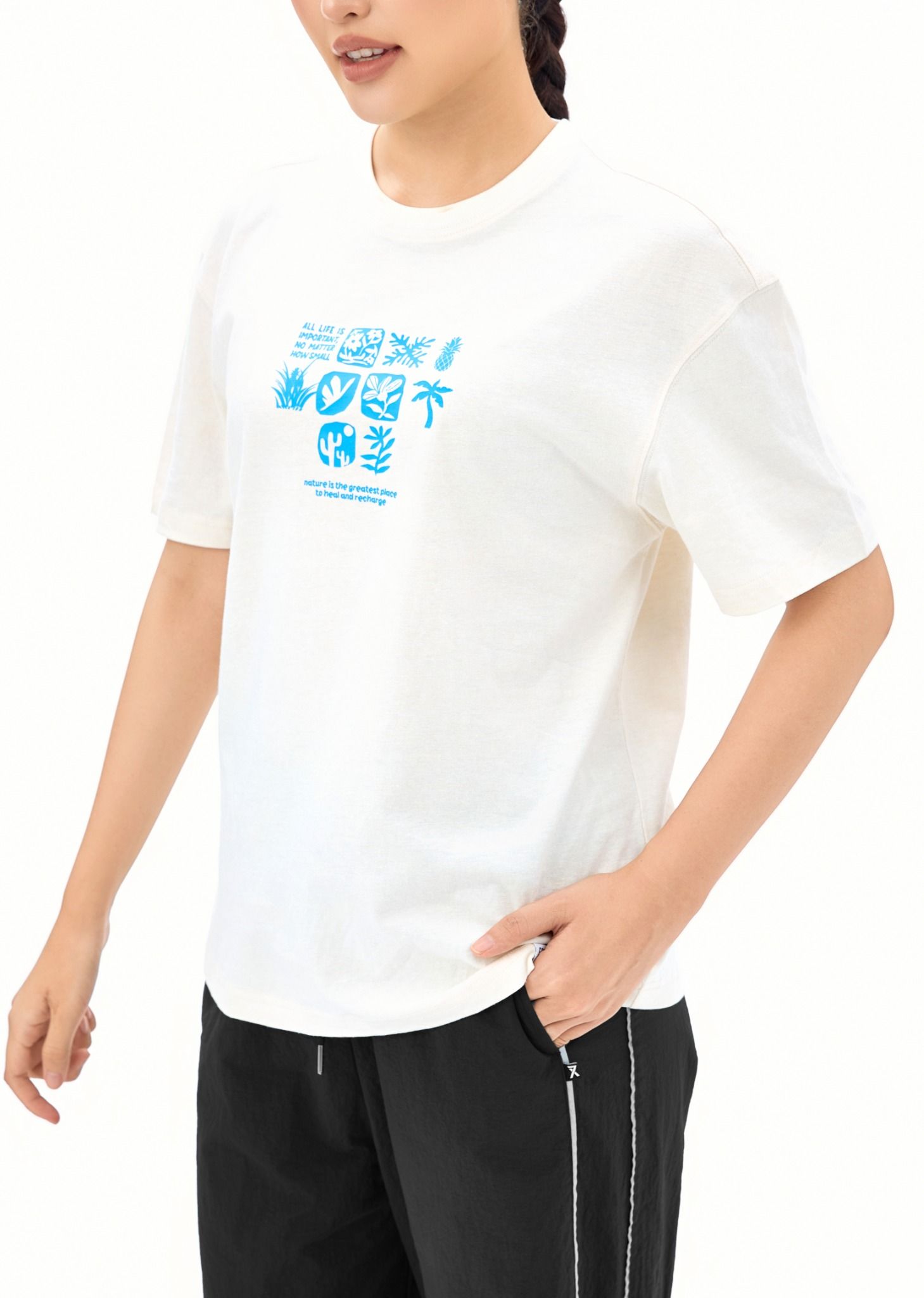  Áo Thun Nữ Pineapple Liber Eco WTS 2475 