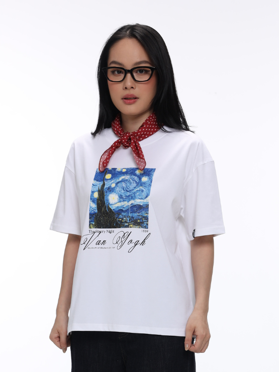  Áo Thun Nữ The Starry Night WTS 2532 