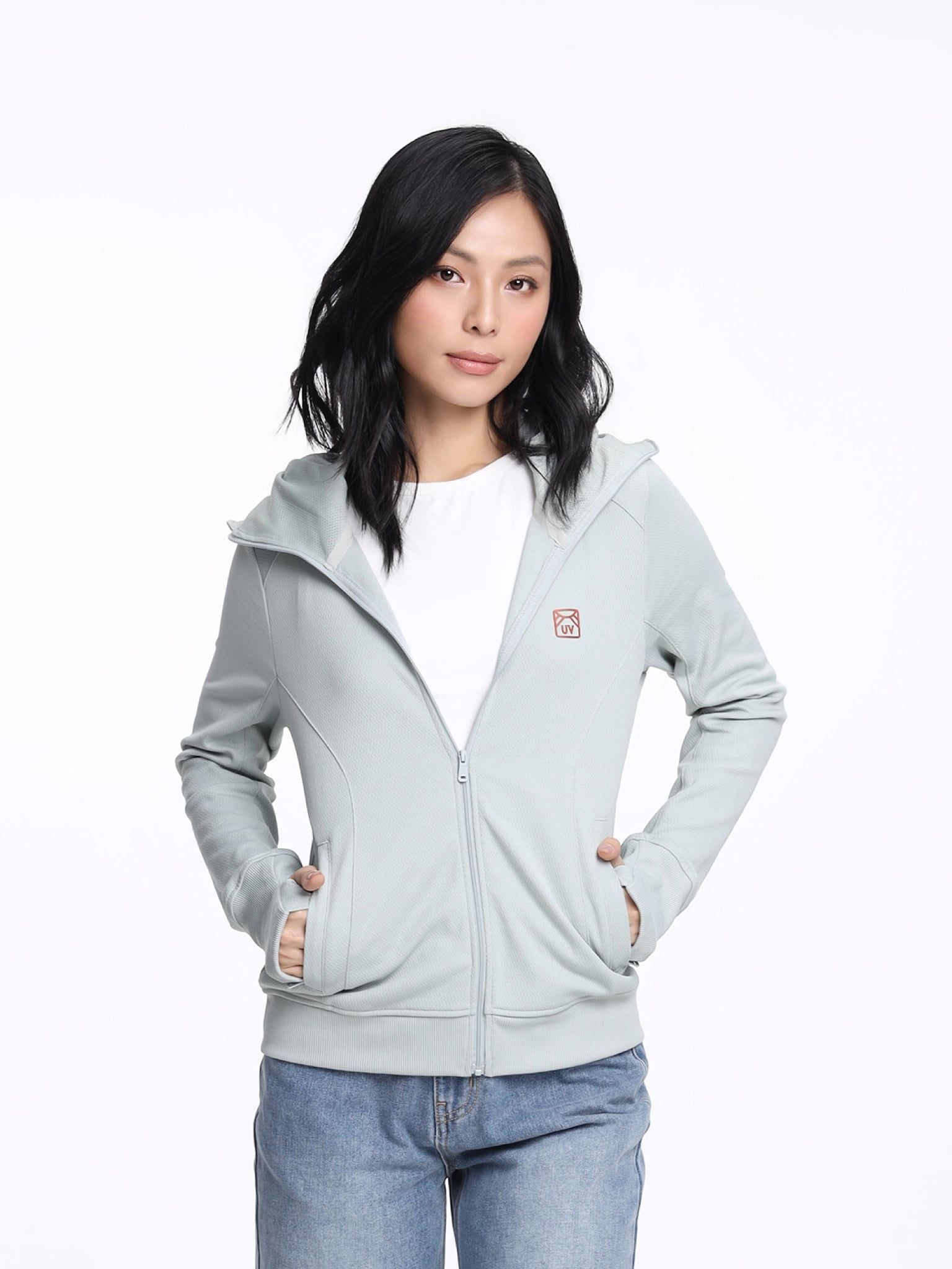  Áo Khoác Thun Nữ Anti UV Ninja WOK 2071 