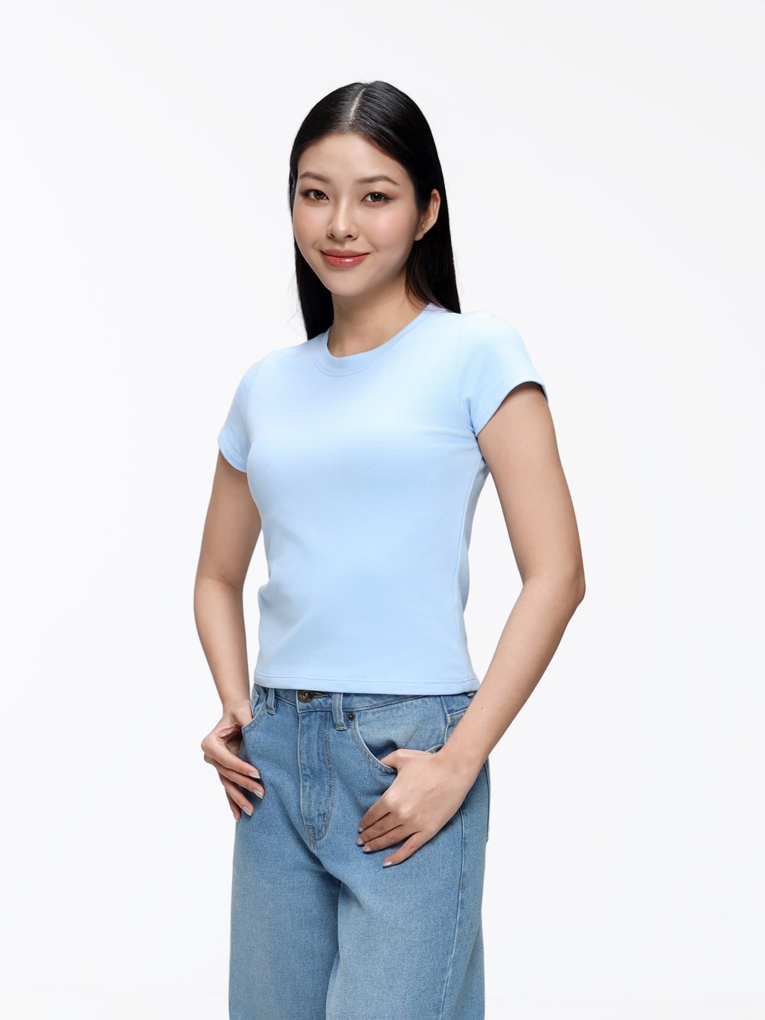  Áo Thun Basic Slim Boxy WTS 2511 