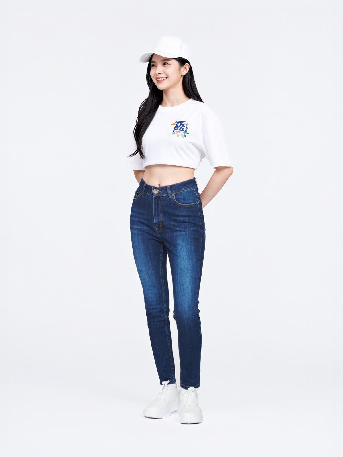  Quần Jean Nữ Coolmax Skinny Fit WJE 2021 