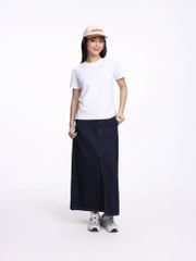 Váy Nữ Midi Skirt Jean A Line WSK 2033
