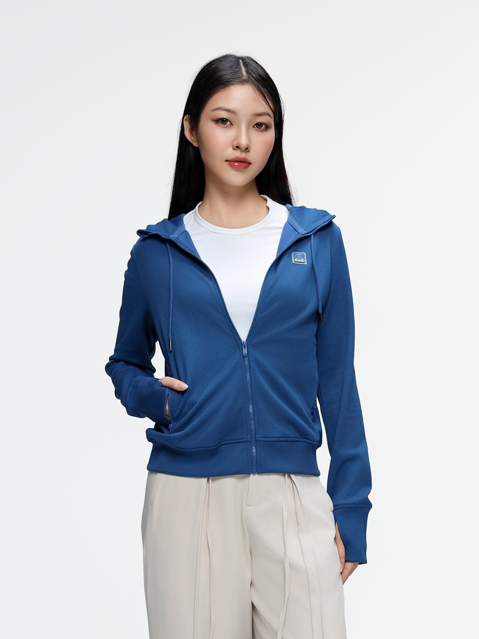  Áo Khoác Thun Nữ Anti UV Original Ver 2.0 WOK 2076 