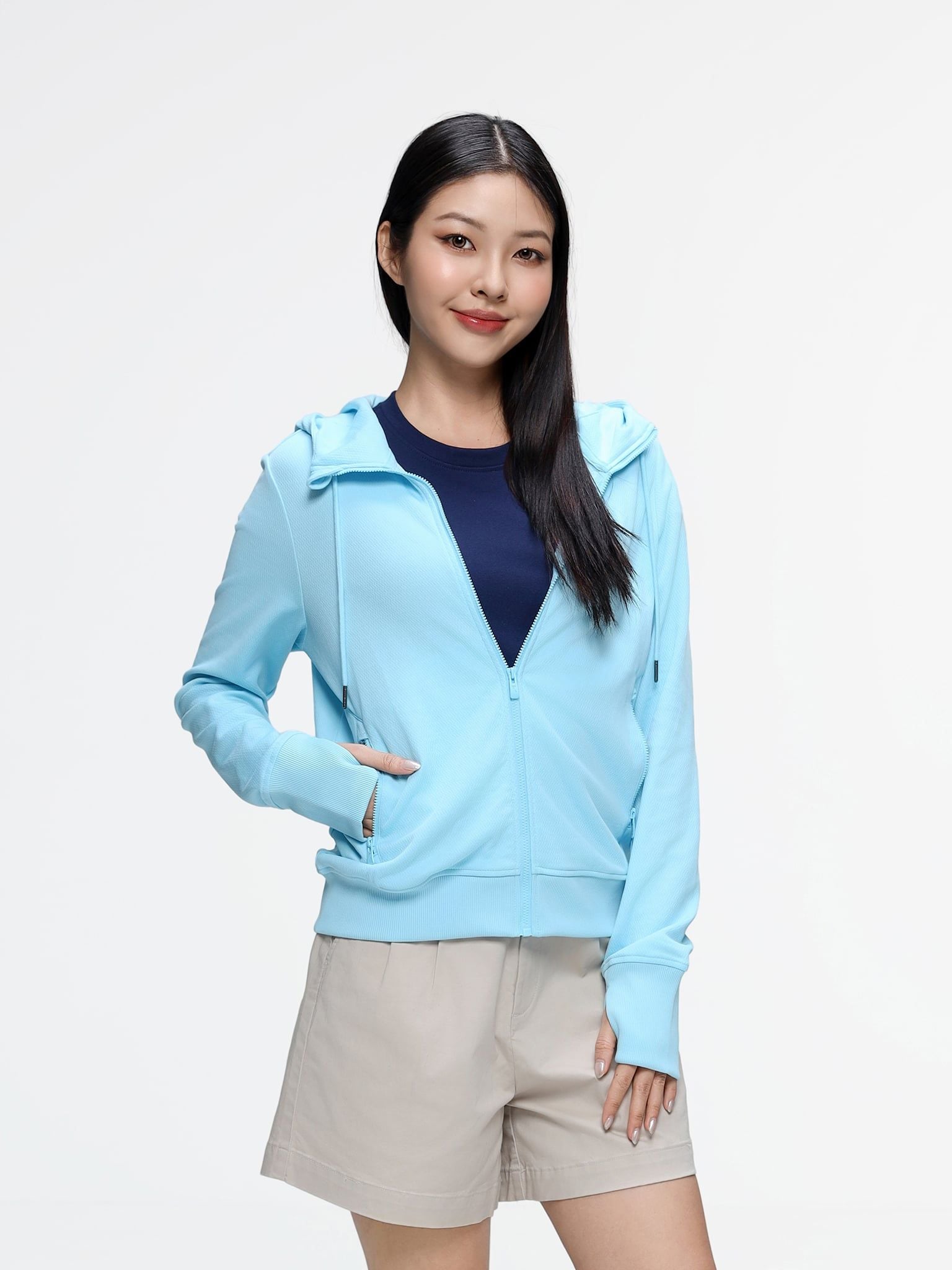  Áo Khoác Thun Nữ Anti UV Original Ver 2.0 WOK 2076 