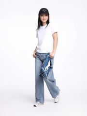 Quần Jean Nữ Signature Denim Culotte WJE 2035