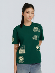 Áo Thun Nữ Relax Green EX SS26 WTS 2512