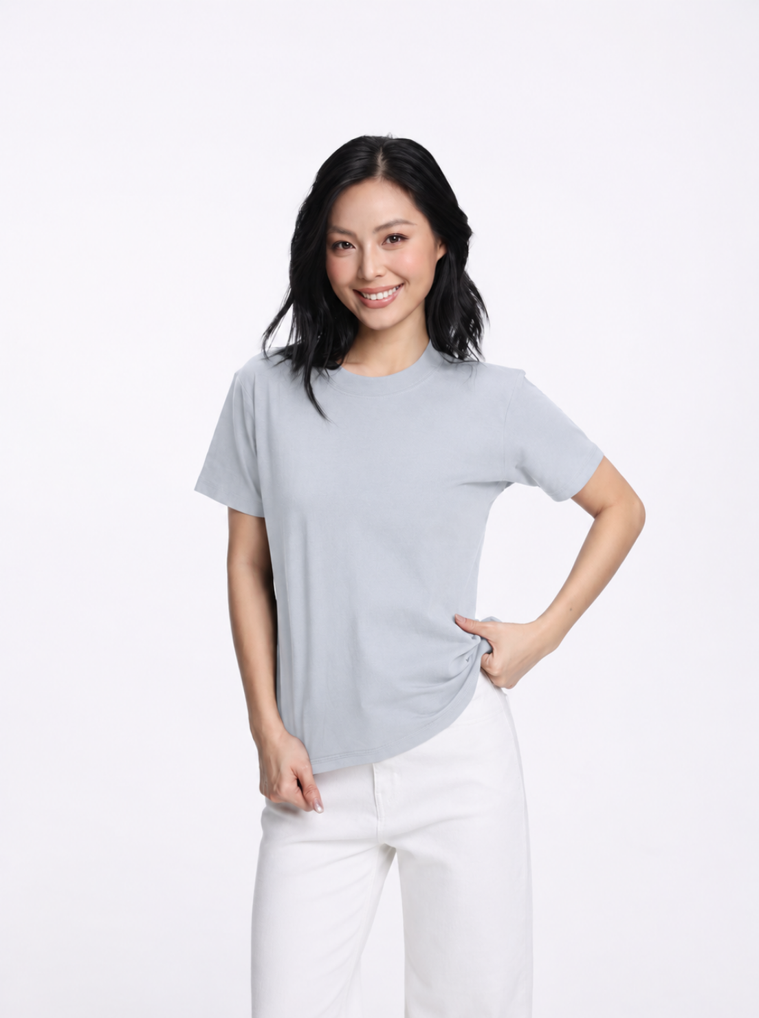  Áo Thun Nữ Cổ Tròn Slim Basic WTS 2526 