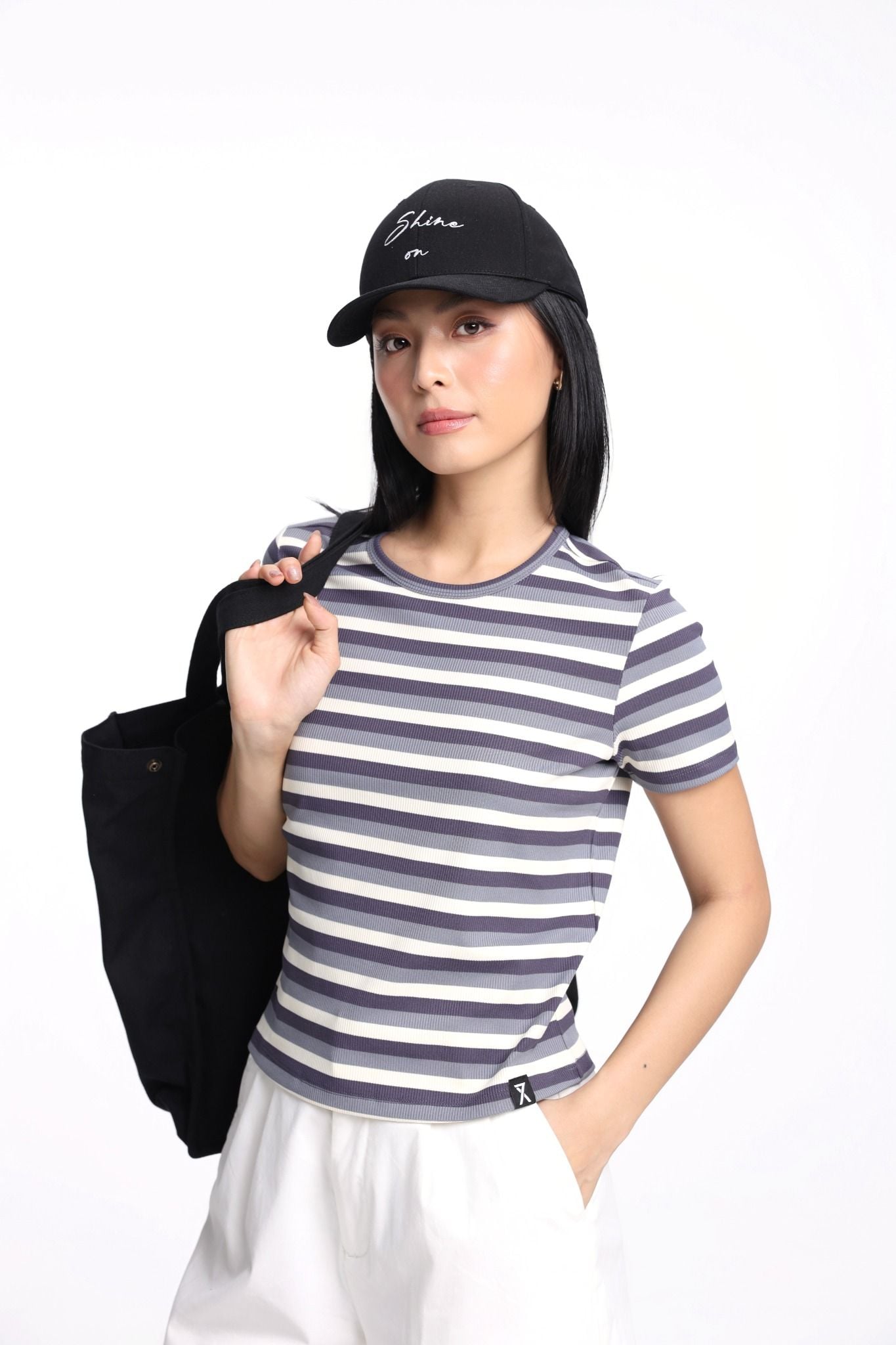  Áo Thun Nữ Morden Stripe Relax WTS 2501 