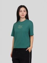 Áo Thun Nữ Relax Boxy In Typo Touch WTS 2469