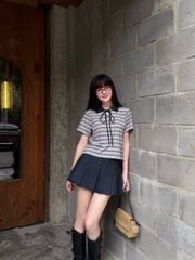 Lace Polo Shirt