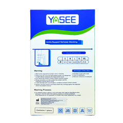 Tất Vớ Gót Bàn Chân Y Khoa Trợ Ngăn Ngừa Suy Giãn Tĩnh Mạch Yasee