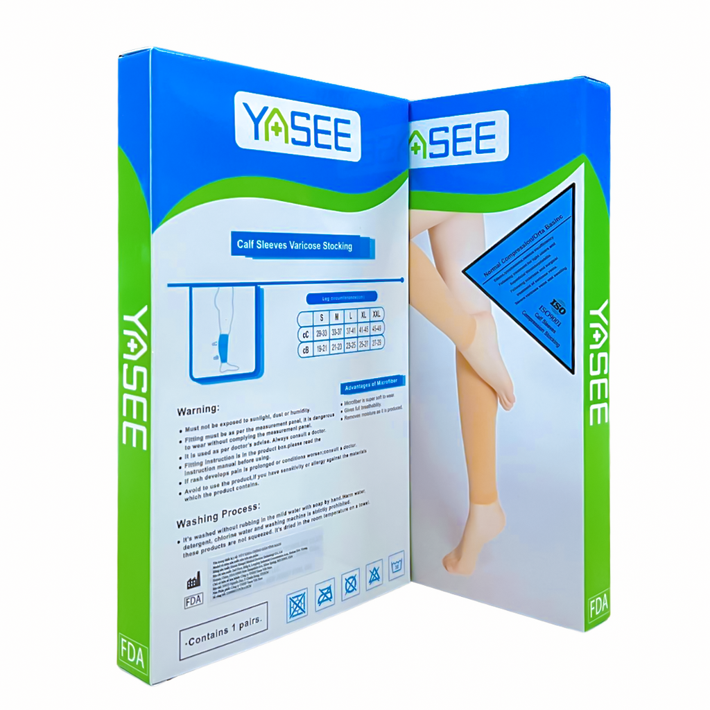 Tất Vớ Bắp Chân Y Khoa Trợ Ngăn Ngừa Suy Giãn Tĩnh Mạch Yasee