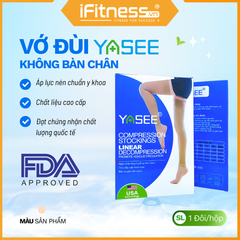 Tất Vớ Đùi Y Khoa Không Bàn Chân Hỗ Trợ Ngăn Ngừa Suy Giãn Tĩnh Mạch Yasee