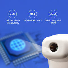 Nhiệt Kế Điện Tử Yasee đo trán bằng hồng ngoại cho người lớn, trẻ em, trẻ sơ sinh