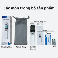 Nhiệt Kế Điện Tử Yasee đo trán bằng hồng ngoại cho người lớn, trẻ em, trẻ sơ sinh