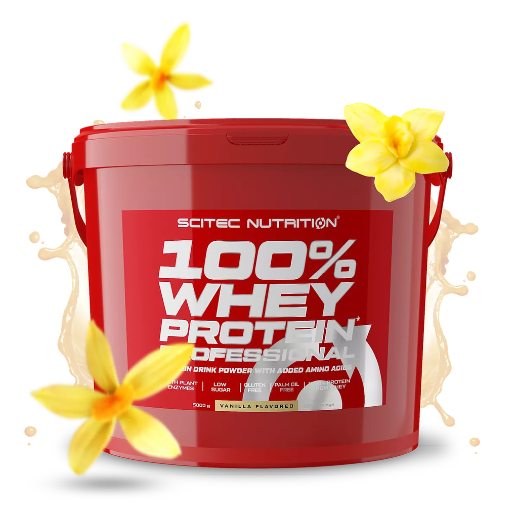 Sữa Tăng Cơ Scitec Nutrition 100% Whey Protein Professional 5kg (166 Servings)