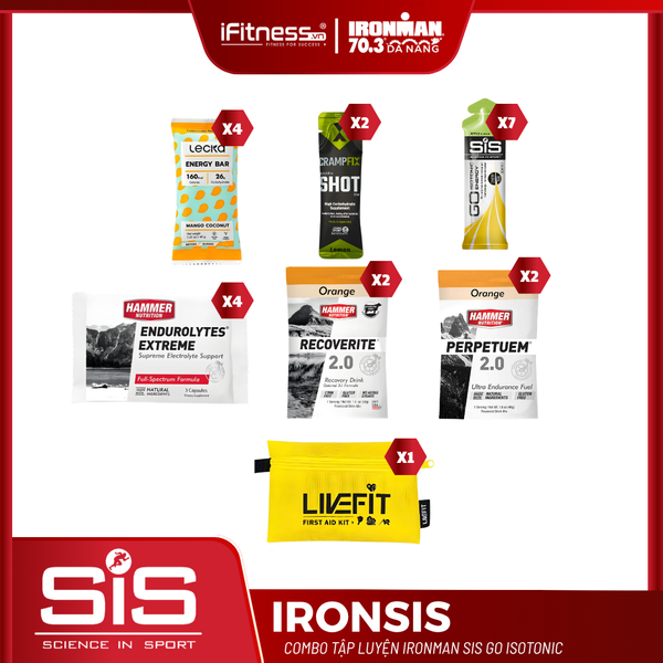 Combo Tập Luyện Ironman SIS Go Isotonic