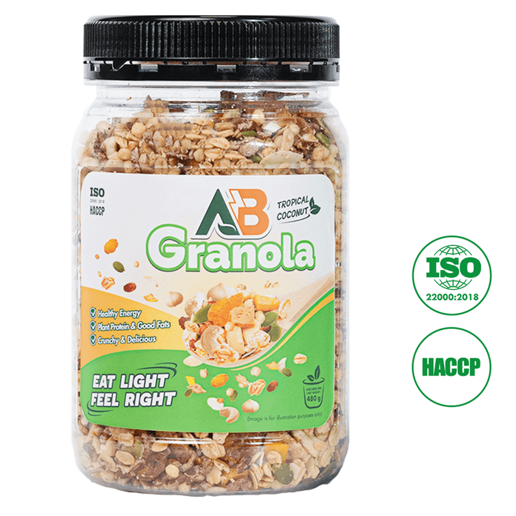 AB Granola Ngũ Cốc Mix Trái Cây Sấy