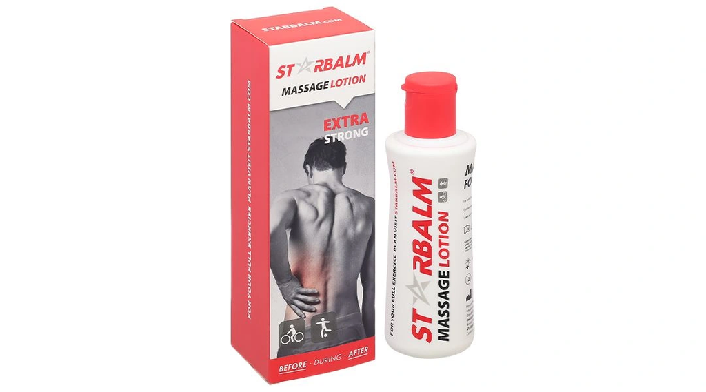 Kem massage giảm đau nhức cơ Starbalm Massage Lotion 150ml