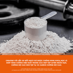 Sữa Tăng Sức Mạnh Sức Bền 100% Creatine Monohydrate Scitec Nutrition 300G (88 Serving)