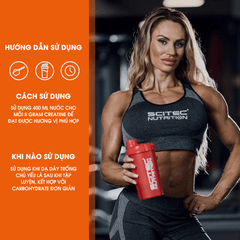 Sữa Tăng Sức Mạnh Sức Bền 100% Creatine Monohydrate Scitec Nutrition 300G (88 Serving)